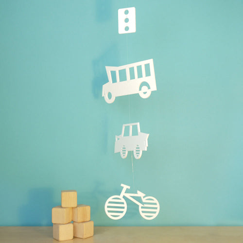 Trendy Peas Bus Car Bike Mobile