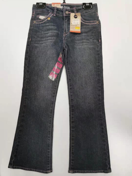 Levis Girl Jean Boot Cut Blue Wonder W/Pink Stitching