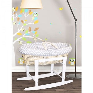 KidiComfort/Kidiway Wooden Bassinet Stand - White (Markham Pick-up Only)
