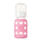 LifeFactory Glass Baby Bottle with Silicone Sleeve 4oz-Pink