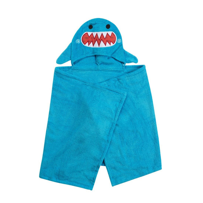 Zoocchini Toddler Hooded Towel Sherman the Shark
