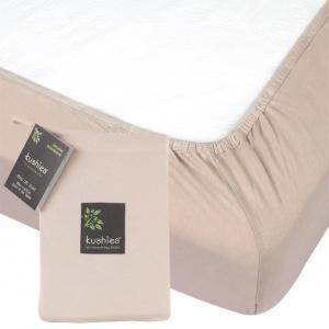 Kushies Organic Change Pad Fitted Sheet - Mocha