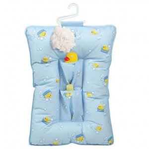 Leachco Comfy Caddy Baby Bather and Shower Caddy - Blue Ducks