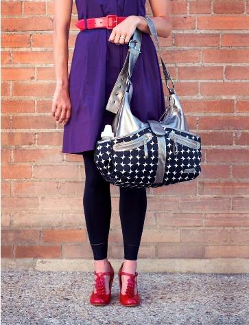 JJ Cole Swag Bag Silver Drop