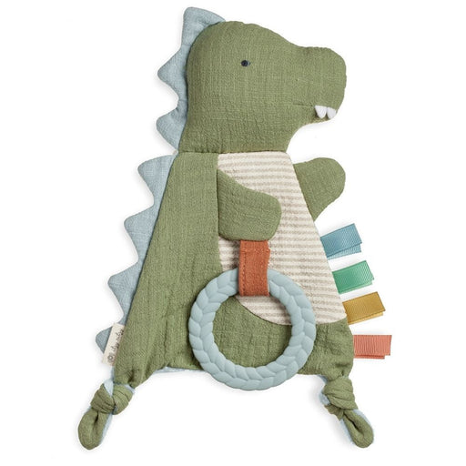 Itzy Ritzy Bitzy Crinkle Sensory Toy w/ Teether - Dino