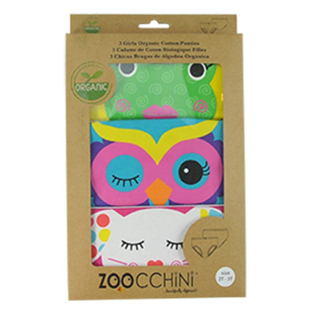 Zoochini Organic Panty 3 Pack Calypso