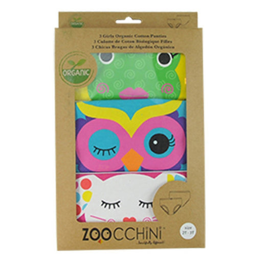 Zoochini Organic Panty 3 Pack Calypso