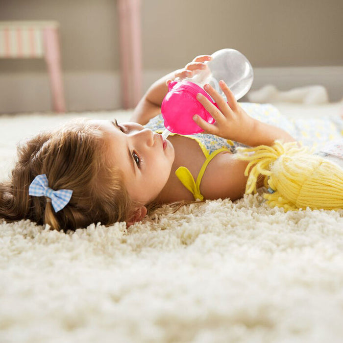 Munchkin Any Angle Weighted Straw Cup 10oz Pink 17128/17138