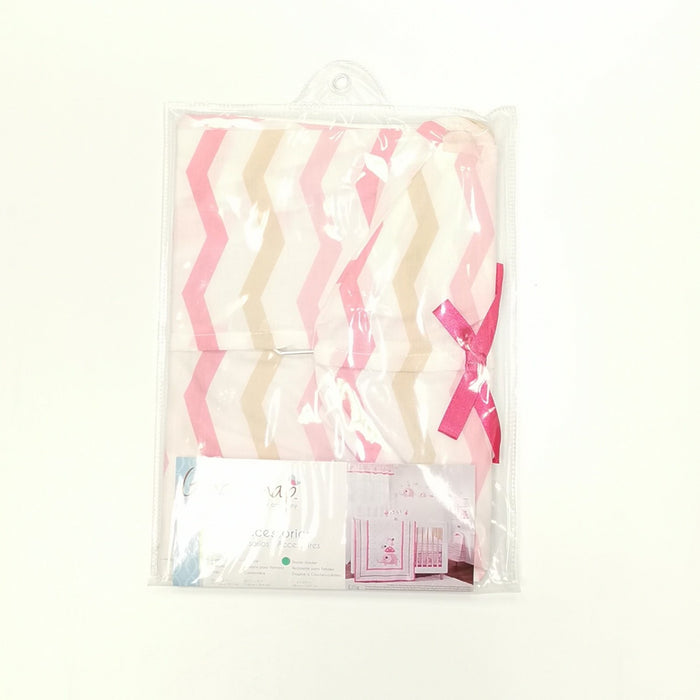 Lambs & Ivy Diaper Stacker - Pink Stripe