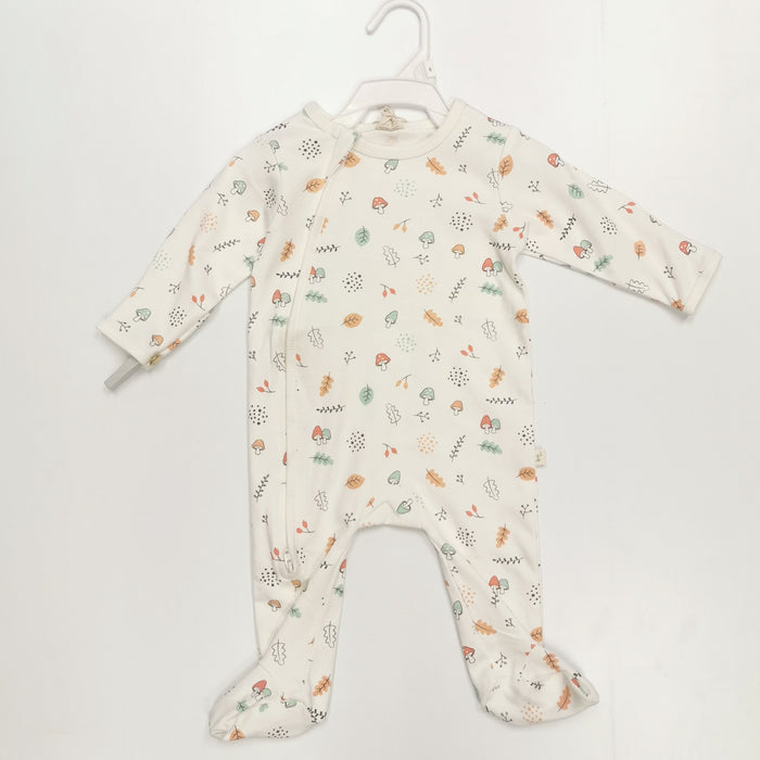 Tiny Twig Zip Growsuit with Feet - Autumn Harvest TTW20-02