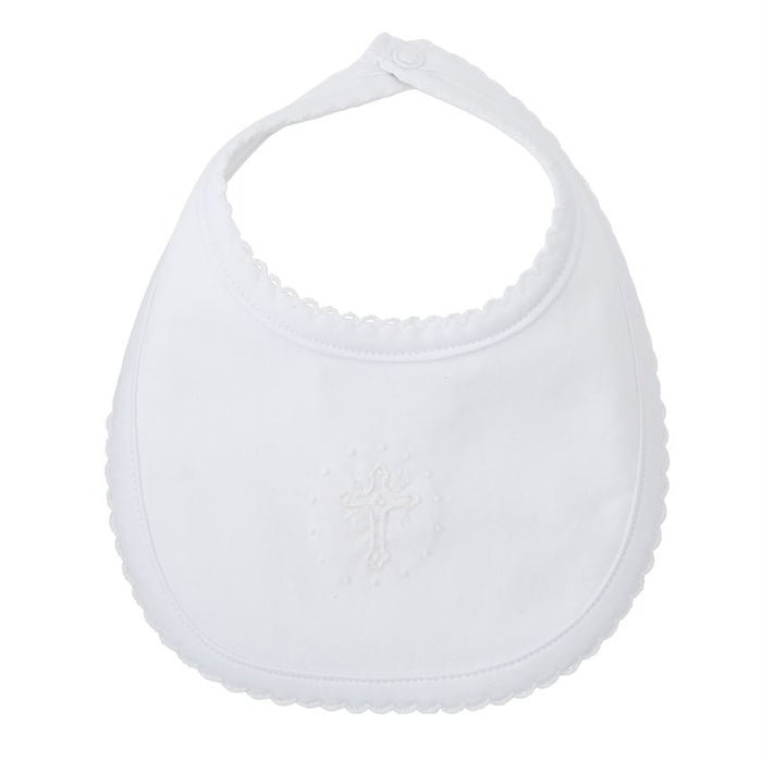 Mudpie French Knot Cross Bib M1552364
