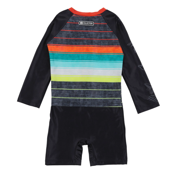 Nano One Piece Rashguard Swimsuit - Noir (S22S307-1)