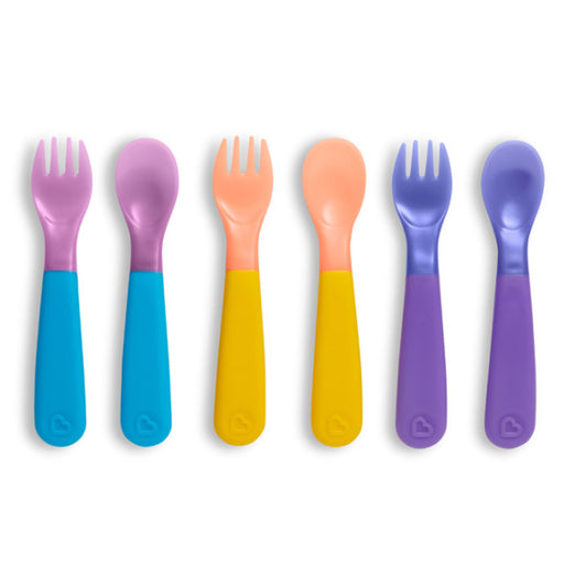 Munchkin Color Changing Toddler Forks & Spoons