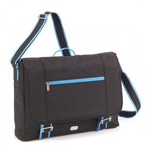 Lug Jockey Messenger Bag - Midnight Black