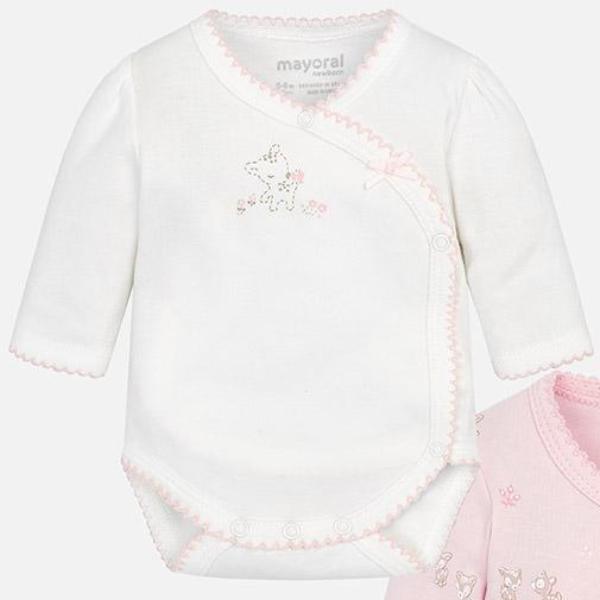 Mayoral Baby Bodys Rose White 1pk 2718
