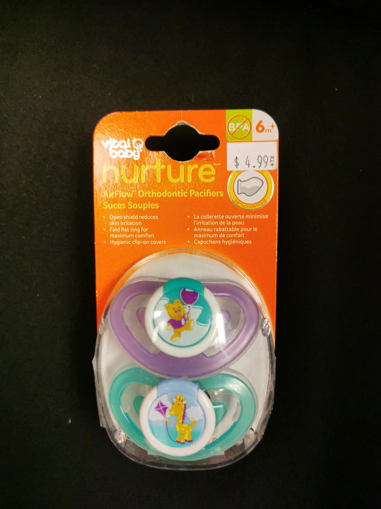 Vital Baby Airflow Orthodontic Pacifiers 6M+ 22741