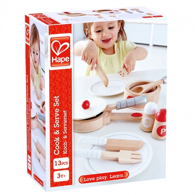 Hape Cook Serve Set E3150
