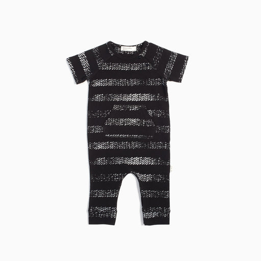 Miles Baby Baby Playsuit Knit Black 19SM