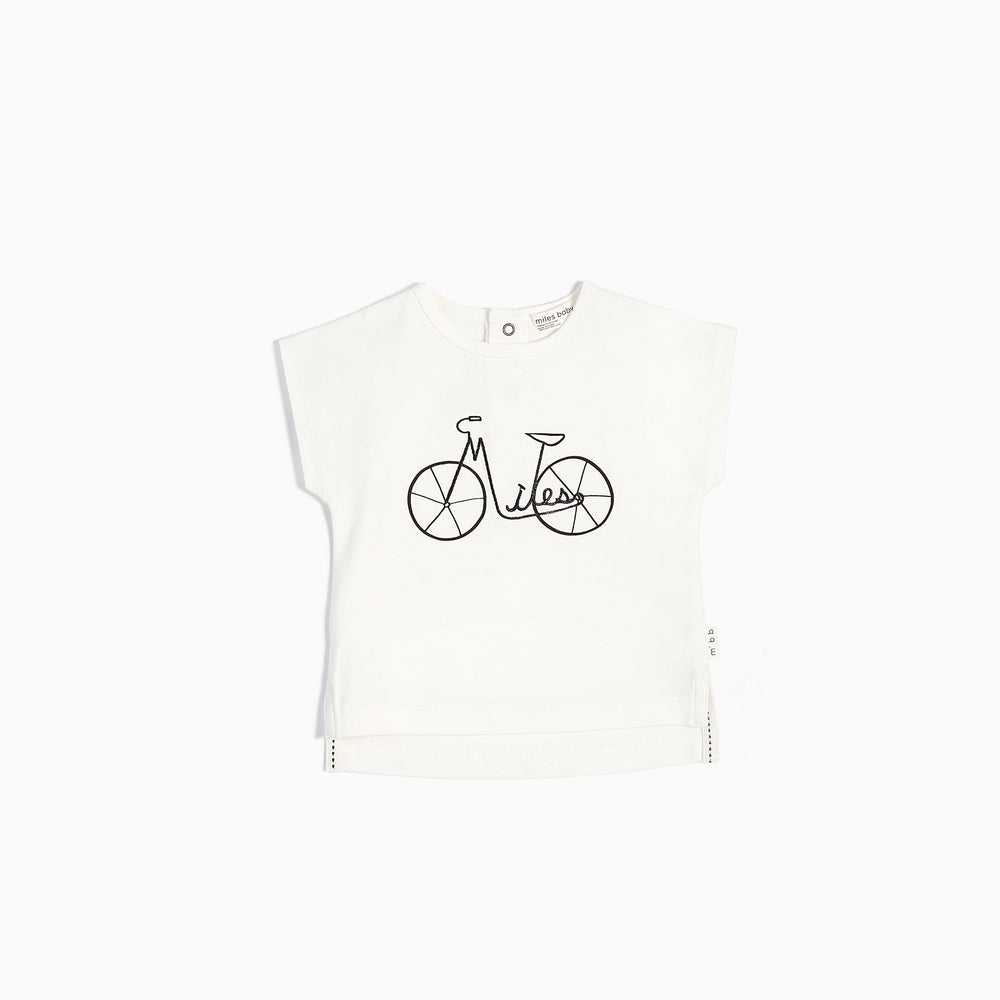 Miles Baby T-shirt Knit Off White 19SM26