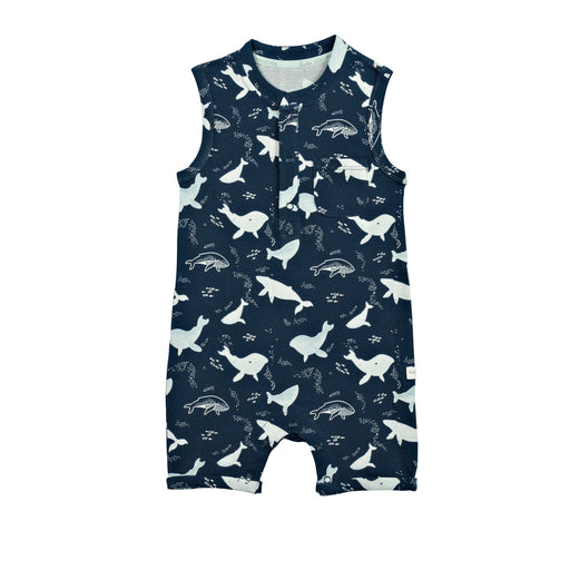 Loulou Lollipop Short Romper - Whales