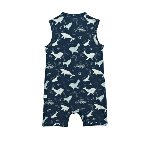 Loulou Lollipop Short Romper - Whales