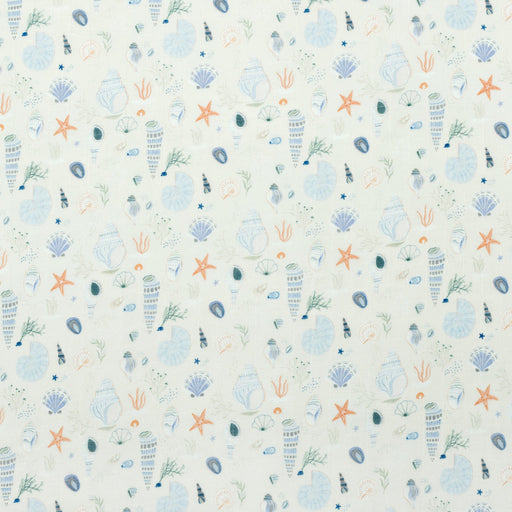 Loulou Lollipop Fitted Crib Sheet - Seashells