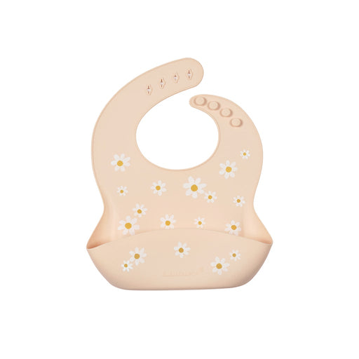Loulou Lollipop Silicone Bib - Daisy Oat