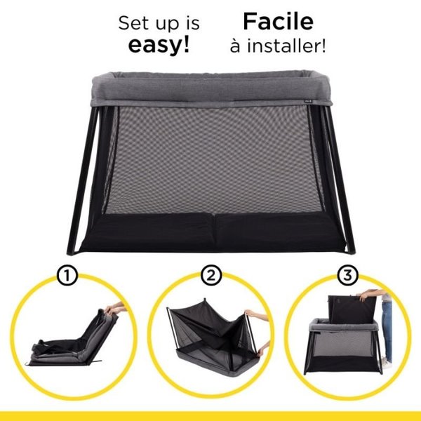 Safety 1st Dream&Go Travel Playard - Grey Wolf