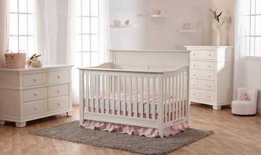 Pali Napoli Flat Top Forever Crib - White (MARKHAM INSTORE PICK-UP ONLY)