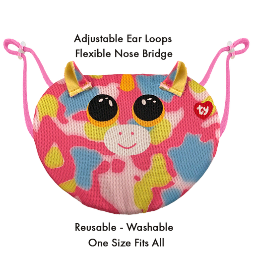 TY Beanie Bee Mask - Fantasia Unicorn