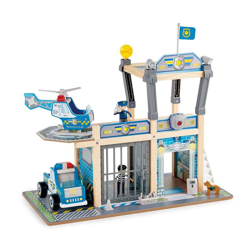 Hape Metro Police Department Playset E3050