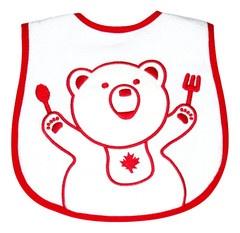 Oscardo Baby Bib - Baby bear