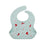 Loulou Lollipop Silicone Bib - Cardinal