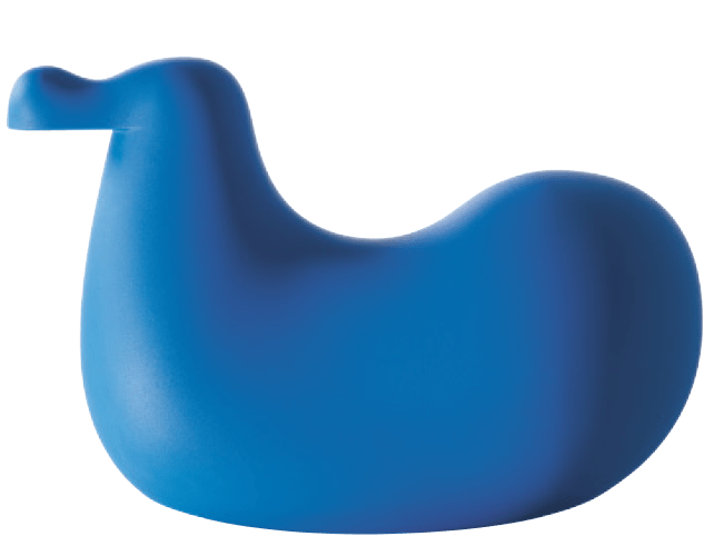 MAGIS DESIGN DODO ABSTRACT ROCKINGBIRD - BLUE 1252C