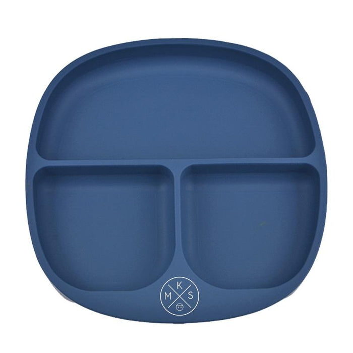 MKS Silicone Suction Plate - Navy (MKS-PLATE-NAVY)
