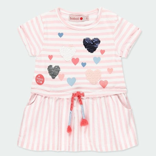 Boboli Striped knit dress 212106-9567