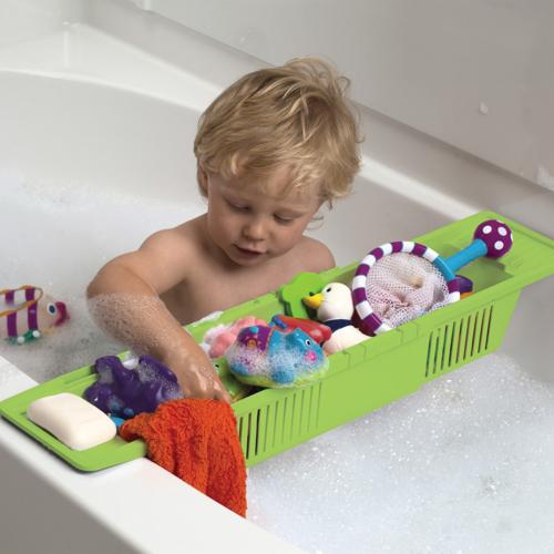 Kidco Bath Storage Basket - Green