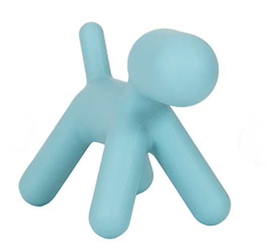 MAGIS DESIGN PUPPY ABSTRACT DOG TURQUOISE Small 1785C