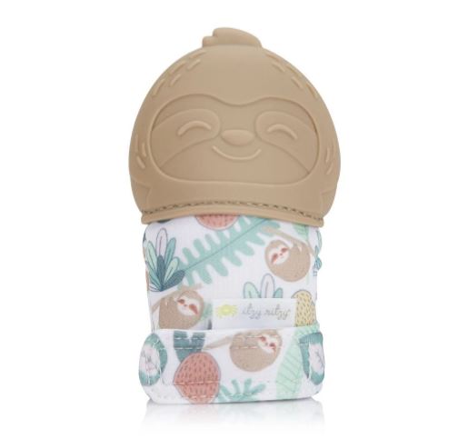 Itzy Ritzy Silicone Teething Mitt - Sloth