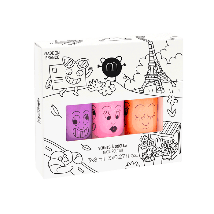 Nailmatic Nail Polish Set - Paris neon 301PARIS