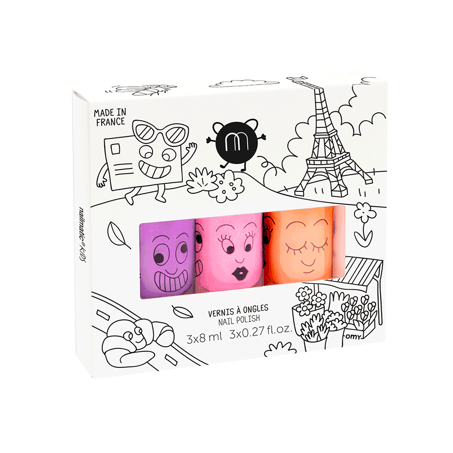 Nailmatic Nail Polish Set - Paris neon 301PARIS