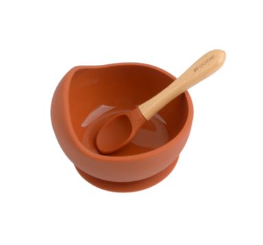 Glitter & Spice Bowl and Spoon Set - Bohemian Rust GS-BOW934030