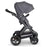 Stokke Trailz Black Chassis with Black Handle - Black Melange (OPEN BOX)
