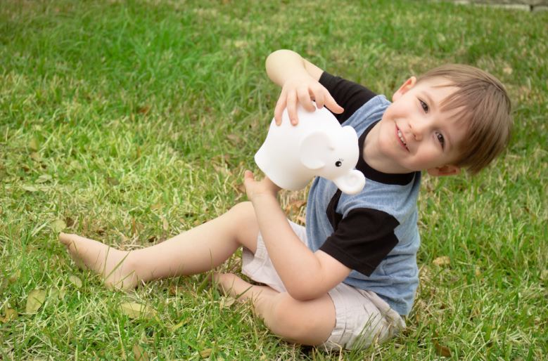 Lumipets LED Elephant Night Light with Remote Control