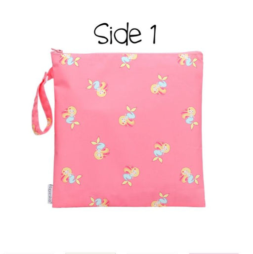 Flapjack Kids 2-Sided Wet Bag - Mermaid | Narwhal