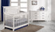 Pali Como Flat Top Forever Crib - Vintage White (MARKHAM INSTORE PICK-UP ONLY)