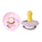 Bibs Pacifier 2pk Baby Pink/Dusky Lilac