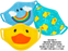 Zoocchini Organic Reusable Mask 3pk - Duck Multi