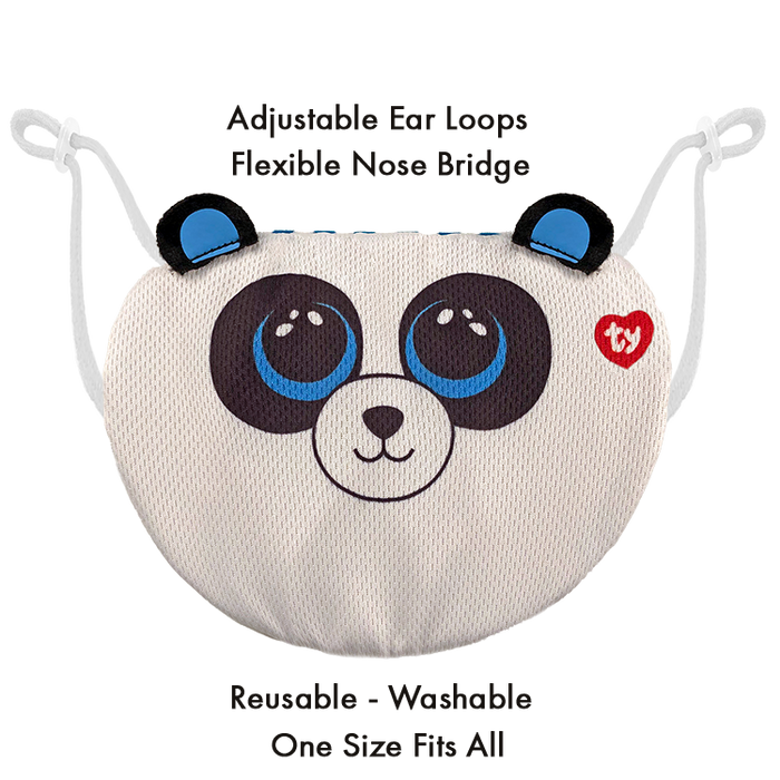 TY Beanie Bee Mask - Bamboo Panda