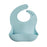 Loulou Lollipop Silicone Bib - Baby Blue